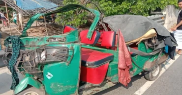 সিরাজগঞ্জে ট্যাংক লরি-সিএনজির সংঘর্ষে নিহত ২, আহত ৪