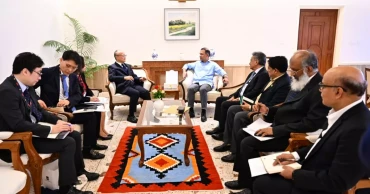 প্রধানমন্ত্রীর সঙ্গে এডিবি প্রেসিডেন্টের সৌজন্য সাক্ষাৎ