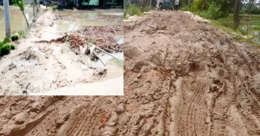 তিন বছরেও সংস্কার হয়নি জগন্নাথপুরের বন্যায় ক্ষতিগ্রস্ত বিভিন্ন সড়ক