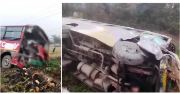 সিলেটে দুই বাসের সংঘর্ষ, আহত ২০