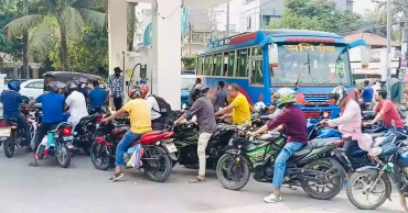 বরিশালে জ্বালানি তেলের জন‍্য হাহাকার