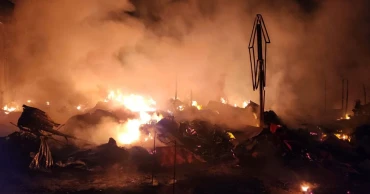 খাগড়াছড়ির লারমা স্কয়ারে ফের আগুন, পুড়ল ২৪টি প্রতিষ্ঠান