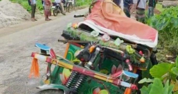 শেরপুরে সড়ক দুর্ঘটনায় অটোরিকশাচালকসহ নিহত ২