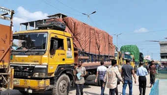 ভোমরা স্থলবন্দরে আমদানি-রপ্তানি শুরু