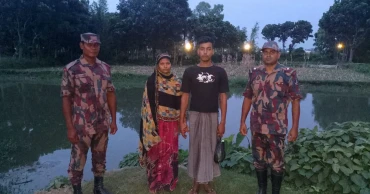 ঠাকুরগাঁওয়ে পুশইন করা ভারতীয় দম্পতিকে বিএসএফের কাছে হস্তান্তর