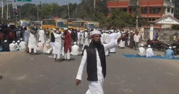 ব্রাহ্মণবাড়িয়ায় আলেম-ওলামাদের মহাসড়ক অবরোধ