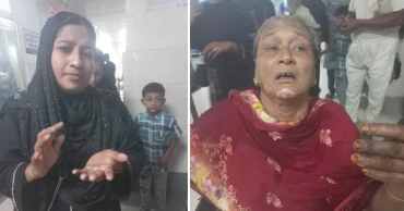 চলন্ত অটোরিকশাতে পেট্রোল বোমা নিক্ষেপ, দুই নারী দগ্ধ