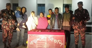 পঞ্চগড় সীমান্তে অনুপ্রবেশকালে নারী-শিশুসহ আটক ৮