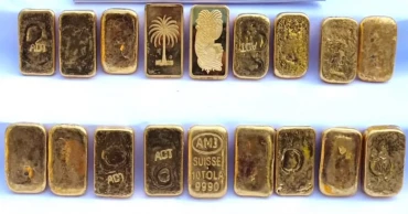 বাস থামিয়ে তল্লাশি, দুই যুবকের শরীরে মিলল ১৮টি স্বর্ণের বার