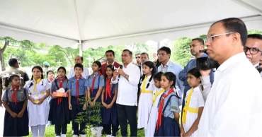 শিশুদের প্রতিবছর অন্তত একটি করে গাছ লাগানোর আহ্বান প্রধানমন্ত্রীর