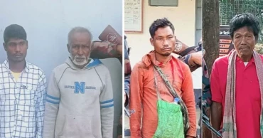 সিলেট সীমান্ত দিয়ে অনুপ্রবেশকারী ৪ ভারতীয় আটক