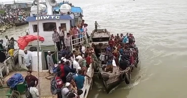 বৈরী আবহাওয়া: ভোলা-লক্ষ্মীপুর নৌ-রুটে যাত্রীবাহী লঞ্চ-সি-ট্রাক বন্ধ
