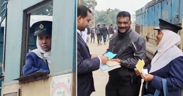 ১০ মাসের সন্তান বাড়িতে রেখে ট্রেন চালাচ্ছেন ফরিদা