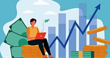 সূচকের উত্থানে লেনদেন চলছে পুঁজিবাজারে