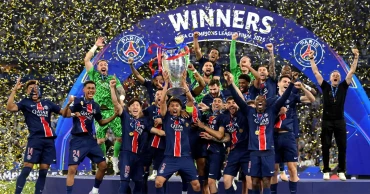 ইন্টারকে বিধ্বস্ত করে অবশেষে ইউরোপ সেরার মুকুট পরল পিএসজি