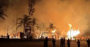 সেন্টমার্টিনে আগুনে পুড়ে গেছে ৩ রিসোর্ট