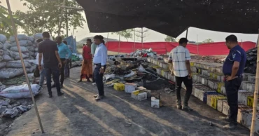 পদ্মাপাড়ে অবৈধ ব্যাটারি রিসাইকেলিং কারখানাকে লাখ টাকা জরিমানা