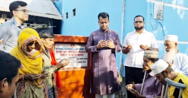 ঈদের আগে চাঁদপুরের সেই ৬ প্রতিবন্ধী ভাইবোন পেল নতুন বসতঘর