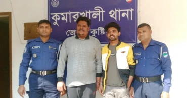 কুষ্টিয়ায় নাশকতা মামলায় দুই ছাত্রলীগ নেতা গ্রেপ্তার