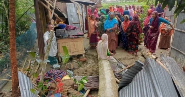 গাইবান্ধায় কালবৈশাখী ঝড়ে নারীর মৃত্যু, ফসলের ব্যাপক ক্ষতি