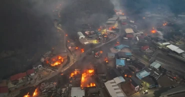 দাবানলে জ্বলছে দক্ষিণ কোরিয়া, নিহত বেড়ে ১৮