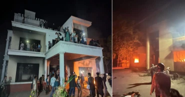 ফেনীতে সাবেক এমপিদের বাড়ি ও আ.লীগ কার্যালয়ে ভাঙচুর-অগ্নিসংযোগ