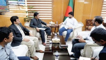 বিটিভি-পিটিভির মধ্যে সমঝোতায় আগ্রহ পাকিস্তানি হাইকমিশনারের