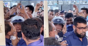 আদালত প্রাঙ্গণে আনিসুলকে চড়-থাপ্পড়, দৌড়ে রক্ষা