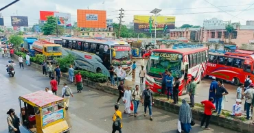 বরিশাল থেকে সারা দেশে বাস চলাচল বন্ধ