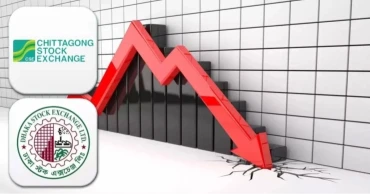 পুঁজিবাজারে লেনদেনের প্রথম ঘণ্টায় সূচকের পতন