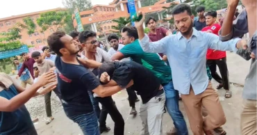 বরিশাল বিশ্ববিদ্যালয়ে ছাত্রদল-শিবির সংঘর্ষ, আহত অন্তত ১০