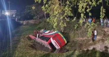 রাজশাহীতে ট্রাকের সঙ্গে জামায়াতের নেতাকর্মীদের বহনকারী বাসের সংঘর্ষে নিহত ৩
