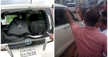 সিলেটে দুই দফায় সারজিস আলমের গাড়িতে হামলা