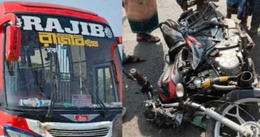 ঈদ উপহার দিতে শ্বশুরবাড়ি যাওয়ার পথে বাসচাপা, দুই ভাইসহ যুবক নিহত