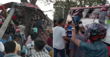 কুমিল্লার চান্দিনায় বাস দুর্ঘটনায় নিহত ৩, আহত ২৫