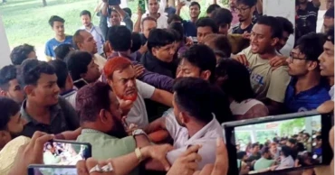 পোষ্য কোটা বাতিলের দাবিতে উত্তপ্ত রাবি, উপ-উপাচার্য ও প্রক্টর অবরুদ্ধ