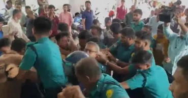 সিলেটে আদলত চত্বরে হত্যা মামলার আসামির ওপর ফের হামলা