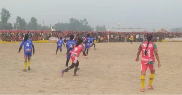 প্রধান উপদেষ্টার হস্তক্ষেপে অবশেষে দিনাজপুরে নারী ফুটবল ম্যাচ অনুষ্ঠিত