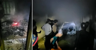 চট্টগ্রামে জাতীয় পার্টির চেয়ারম্যানের বাড়িতে অগ্নিসংযোগ