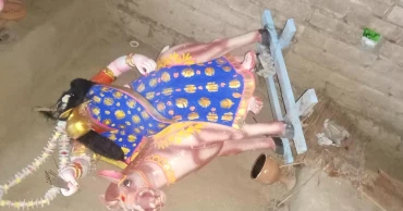 মানিকগঞ্জের শিবালয়ে কালী মন্দিরে প্রতিমা ভাঙচুর