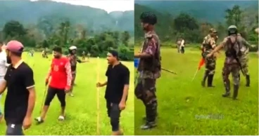 গোয়াইনঘাট সীমান্তে উত্তেজনা, স্থানীয়দের বাধায় পিছু হটল বিএসএফ