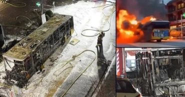 সুইজারল্যান্ডে বাসে আগুন লেগে নিহত ৬