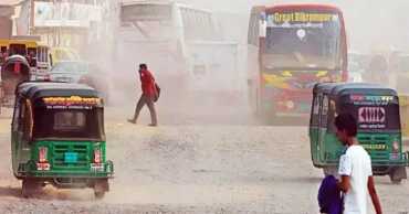‘অস্বাস্থ্যকর বাতাস’ নিয়ে বিশ্বে তৃতীয় দূষিত শহর ঢাকা