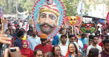 বর্ণাঢ্য আয়োজনে পহেলা বৈশাখ উদযাপন বাংলাদেশ শিল্পকলা একাডেমির
