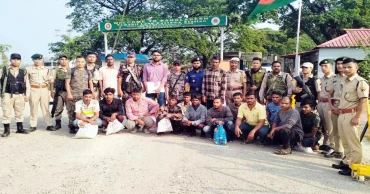 তামাবিল দিয়ে ১৪ বাংলাদেশিকে ফেরত দিলো ভারত