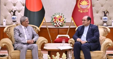 Iranian envoy pays courtesy call on President