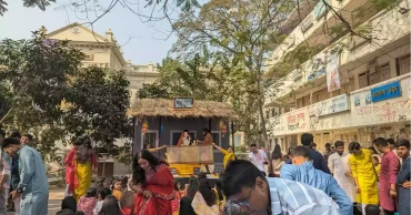 Saraswati Puja celebrated amid grandeur and festivity at JnU