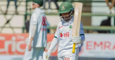Bangladesh dismissed for 140 in first innings against Zimbabwe