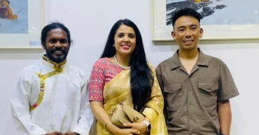 Photographs taken by two Mt. Everest summiteers on display in Dhaka