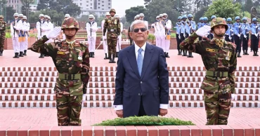 President pays tribute to Liberation War martyrs at National Memorial in Savar